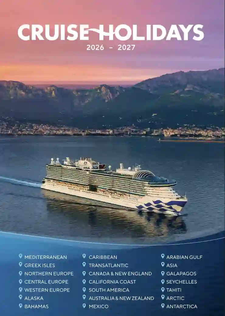 CRUISE HOLIDAYS 2026 brochure